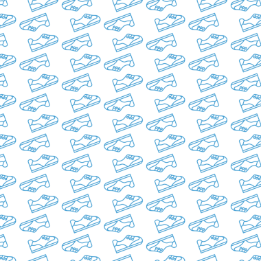 Şeffaf arkaplanda mavi ayakkabıların dijital png çizimi. İzole görüntü, giysi ve model kavramı.