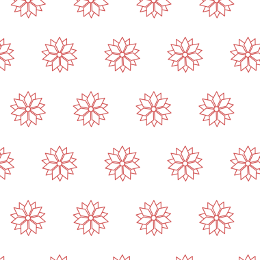 Şeffaf arkaplanda kırmızı desenlerin dijital png çizimi. İzole görüntü, desen ve sembol kavramı.