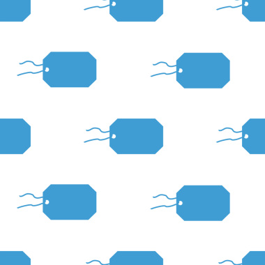 Şeffaf arkaplanda mavi etiketlerin dijital png çizimi. İzole görüntü, alışveriş, soyut, desen ve şekiller.