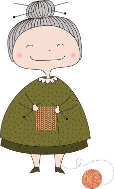 Şeffaf arkaplandaki yaşlı kadın simgesinin dijital png çizimi. İzole görüntü, yaşlılar yaşam tarzı ve simgeler.