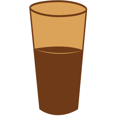 Şeffaf arka planda bir bardak kahvenin dijital png çizimi. İzole görüntü, rahatlama ve yaşam tarzı kavramı.