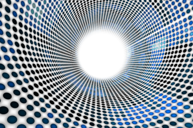 Şeffaf arkaplanda siyah ve mavi noktaların dijital png çizimi. İzole görüntü, şekiller ve kalıp kavramı.