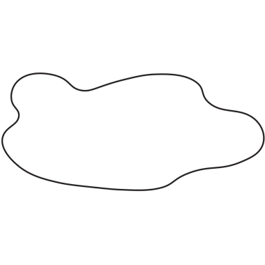 Şeffaf arkaplanda siyah şeffaf kabarcığın dijital png çizimi. İzole vektör, iletişim ve mesaj.