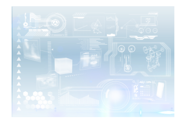 Saydam arkaplanda dijital arayüzün dijital png çizimi. İzole görüntü, hesaplama ve dijital arayüz kavramı.