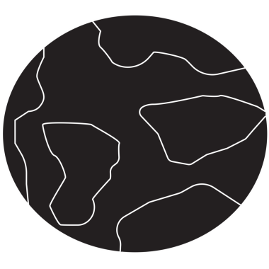 Şeffaf arkaplanda soyut şeklin dijital png çizimi. İzole vektör, soyutlama ve şekil kavramı.