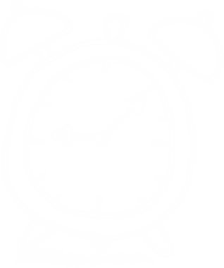 Şeffaf arkaplanda alarm saatinin dijital png çizimi. İzole görüntü, iş ve zaman kavramı.