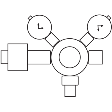 Şeffaf arkaplanda soyut şeklin dijital png çizimi. İzole görüntü, soyutlama ve şekil kavramı.