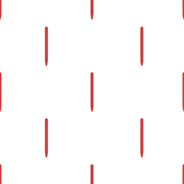 Şeffaf arkaplanda kırmızı desenlerin dijital png çizimi. İzole görüntü, desen, sembol ve şekil kavramı.