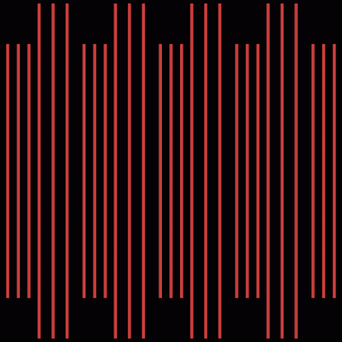 Şeffaf arkaplanda kırmızı desenlerin dijital png çizimi. İzole görüntü, desen, şekil ve sembol kavramı.