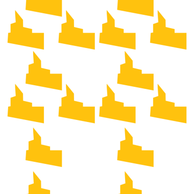 Şeffaf arkaplanda sarı desenli dijital png çizimi. İzole görüntü, desen, şekil ve sembol kavramı.