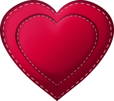 Şeffaf arkaplanda kırmızı kalplerin dijital png çizimi. Ayrı görüntü, soyut, şekiller ve desenler.