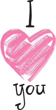 Şeffaf arkaplan üzerine sevgililer günü metninin dijital png çizimi. İzole görüntü, sevgililer günü, aşk, romantizm ve kutlama..