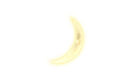 Saydam arkaplanda fotokopi alanı olan ayın dijital png çizimi. İzole görüntü, uzay ve gece konsepti.