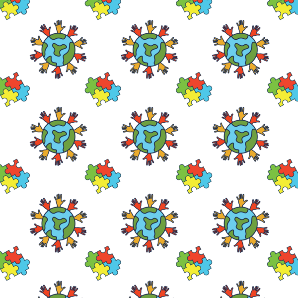 Digital png illustration of colourful pattern on transparent background. Isolated image, pattern, shape and symbol concept.