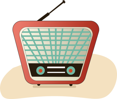 Bej ve şeffaf arkaplan üzerine kurulmuş televizyonun dijital png çizimi. İzole imaj, teknoloji ve eğlence konsepti.