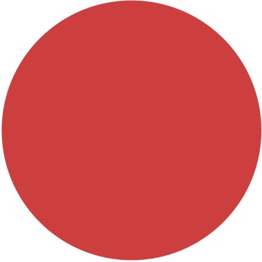 Şeffaf arkaplanda kırmızı dairenin dijital png çizimi. Ayrı görüntü, renk, şekil ve tasarım ögesi.