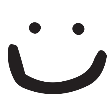 Şeffaf arkaplanda gülümseyen yüzün dijital png çizimi. İzole görüntü, mutluluk ve duygu kavramı.