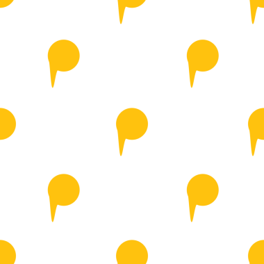 Saydam arkaplanda sarı Speach baloncuğunun dijital png çizimi. İzole görüntü, tasarım arkaplanı.