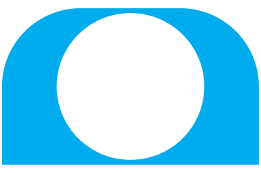 Mavi ve şeffaf arkaplan üzerinde kopya alanı olan dairenin dijital png çizimi. Ayrı resim simgesi, renk ve tasarım.