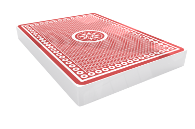 Şeffaf arkaplanda kart destesinin dijital png çizimi. İzole görüntü, kartlar ve oyun konsepti.