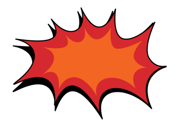 Şeffaf arkaplanda renkli konuşma baloncuğunun dijital png çizimi. İzole görüntü, mesaj ve iletişim konsepti.