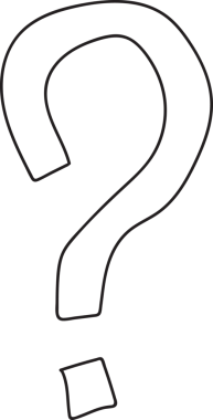 Şeffaf arkaplanda soru işaretinin dijital png çizimi. İzole görüntü, mesaj ve iletişim konsepti.