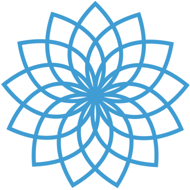 Şeffaf arkaplanda mavi çiçeğin dijital png çizimi. İzole görüntü, doğa, şekiller ve desen.