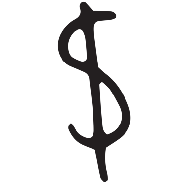 Şeffaf arka planda siyah dolar işaretinin dijital png illüstrasyonu. İzole imaj, Amerika, para birimi ve finans.