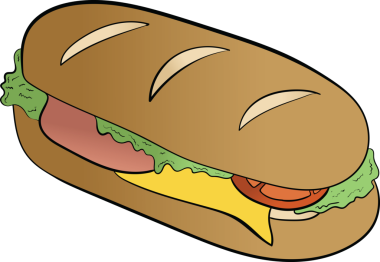 Şeffaf arka planda büyük sosislinin dijital png çizimi. İzole görüntü, beslenme, fast food, yeme.