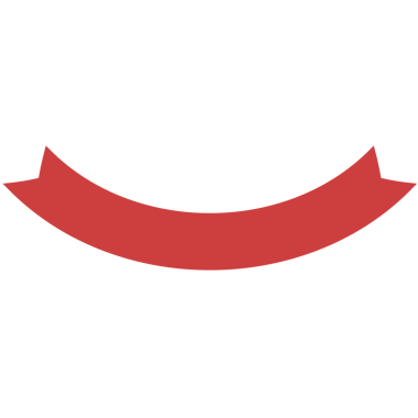 Saydam arkaplanda kopya alanı olan kırmızı pankartın dijital png çizimi. Ayrı renk ve tasarım arka planı.