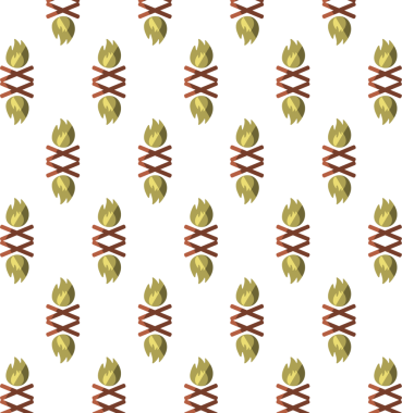 Şeffaf arkaplanda ateş deseninin dijital png çizimi. İzole görüntü, ateş, kalıp ve şekil kavramı.