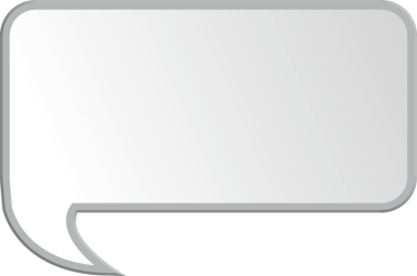 Saydam arkaplanda metin baloncuğunun dijital png çizimi. İzole görüntü, mesaj ve iletişim konsepti.