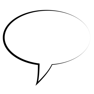 Saydam arkaplanda kopyalama alanı olan beyaz konuşma baloncuğunun dijital png çizimi. İzole görüntü, şekil, renk ve yazım kavramı.