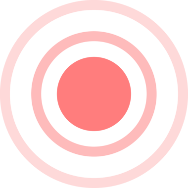 Şeffaf arkaplanda kırmızı dairelerin dijital png çizimi. Ayrı görüntü, soyut, şekiller ve desenler.