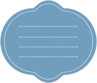 Saydam arkaplanda kopya alanı olan mavi rozetin dijital png çizimi. İzole yazı ve şekil kavramı.