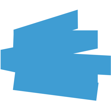 Şeffaf arkaplanda mavi soyut blok şeklinin dijital png çizimi. Ayrı görüntü, mavi, soyut, arkaplan.