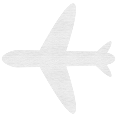 Saydam arkaplanda uçak sembolünün dijital png çizimi. İzole imaj, seyahat ve turizm kavramı.