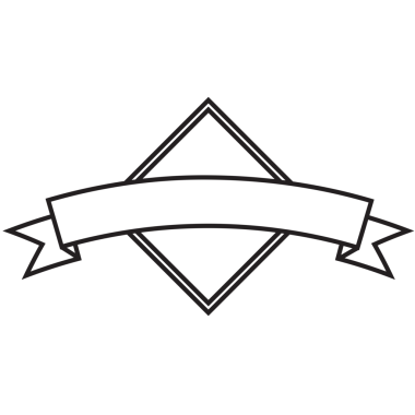 Saydam arkaplanda kopyalama alanı olan beyaz kurdelenin dijital png çizimi. İzole görüntü, mesaj ve şekiller konsepti.