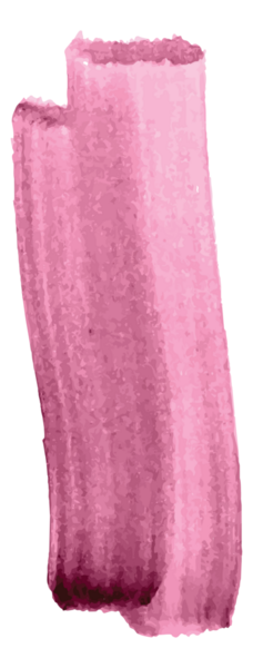 Şeffaf arkaplanda pembe soyut boya çizgisinin dijital png çizimi. İzole görüntü, boya, renk ve yaratıcılık.