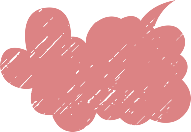 Şeffaf arkaplanda pembe soyut desenlerin dijital png çizimi. Ayrı görüntü, renk ve tasarım arka planı.