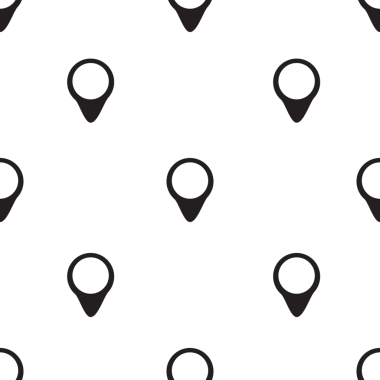 Şeffaf arkaplanda siyah ve beyaz iğne desenlerinin dijital png çizimi. İzole görüntü, kalıp ve şekil kavramı.