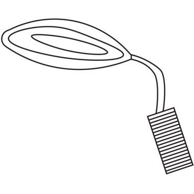 Şeffaf arkaplanda soyut siyah şeklin dijital png çizimi. İzole görüntü, soyutlama ve şekil kavramı.