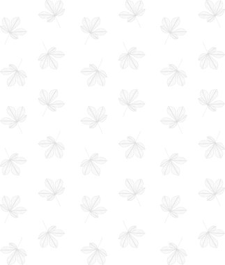 Şeffaf arkaplanda gri yaprak deseninin dijital png çizimi. İzole görüntü, kalıp ve şekil kavramı.