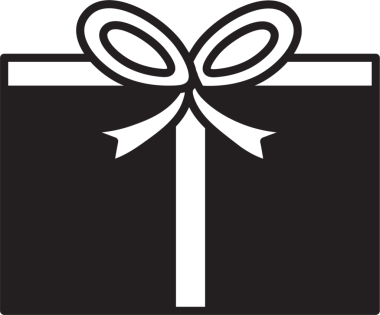 Şeffaf arkaplanda siyahın dijital png çizimi. İzole görüntü, Noel ve kutlama konsepti.