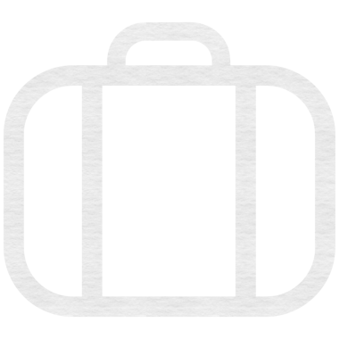 Şeffaf arkaplandaki bavul anahatlarının dijital png çizimi. İzole görüntü, seyahat ve tatil kavramı.