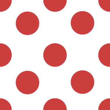 Şeffaf arkaplanda tekrarlanan kırmızı dairelerin dijital png çizimi. İzole görüntü, kalıp ve şekil kavramı.