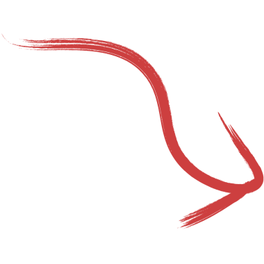 Şeffaf arkaplanda kırmızı okun dijital png çizimi. İzole görüntü, yön ve şekil kavramı.