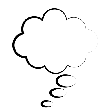 Saydam arkaplanda kopyalama alanı olan beyaz konuşma baloncuğunun dijital png çizimi. İzole görüntü, şekiller ve iletişim.