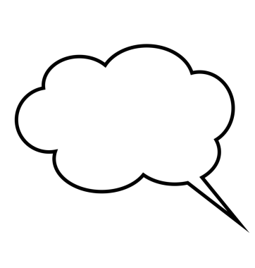 Saydam arkaplanda metin baloncuğunun dijital png çizimi. İzole görüntü, mesaj ve iletişim konsepti.