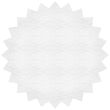 Saydam arkaplanda kopyalama alanı olan beyaz rozetin dijital png çizimi. İzole görüntü, yazı ve biçim kavramı.